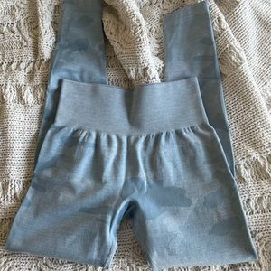 Jed North Blue Camo Leggings